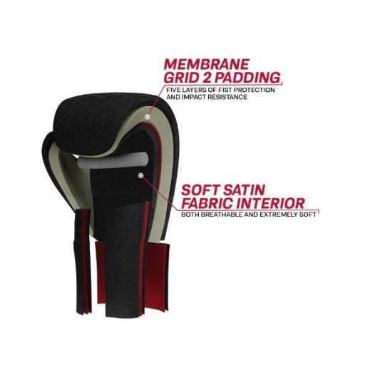 RDX F4 boxkesztyű, tépőzáras