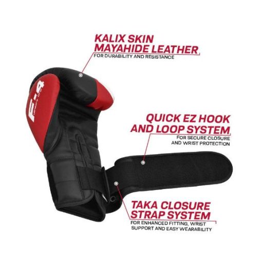 RDX F4 boxkesztyű, tépőzáras