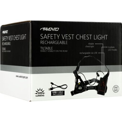 Running Safety Vest - biztonsági mellény, lámpa futáshoz