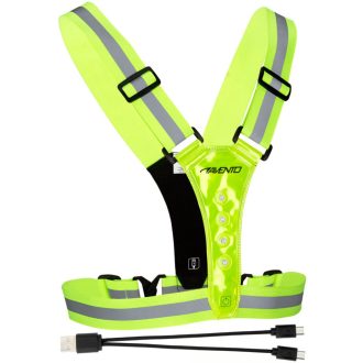   Safety Vest LED - LED-es biztonsági mellény futáshoz, tölthető