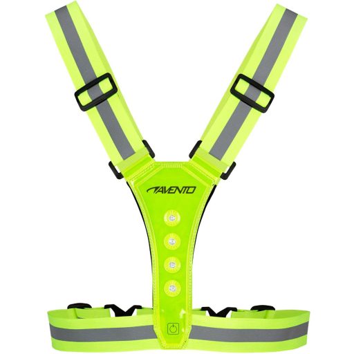 Safety Vest LED - LED-es biztonsági mellény futáshoz, tölthető