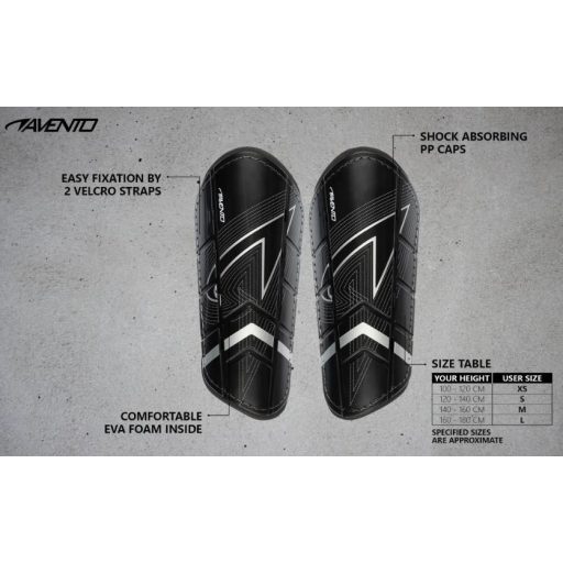 Avento sípcsontvédő, duplapántos