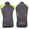 Avento férfi biciklis mellény, szürke-sárga