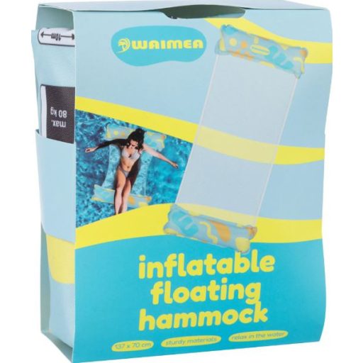 Felfújható hálós vízi függőágy