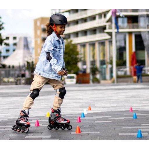 Mini slalom bója szett, 5x5 szín, 8 cm
