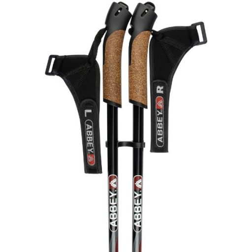 Abbey Alu Nordic Walking bot,  Geneva, szürke-bordó