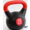 Cross Kettlebell, műanyag, cement töltéssel, 16 kg