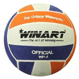 Winart WP-4 Extra Grip vízilabda, fehér-kék-narancs