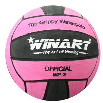 Winart WP-No.3 Extra Grip vízilabda, pink-fekete